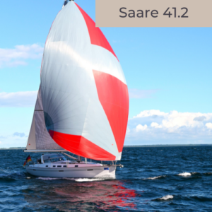 Saare Yachts 41.2 unter Segeln und Gennaker
