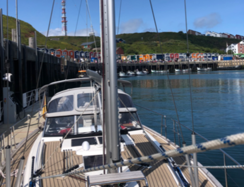 SY Michel sailing on the North Sea